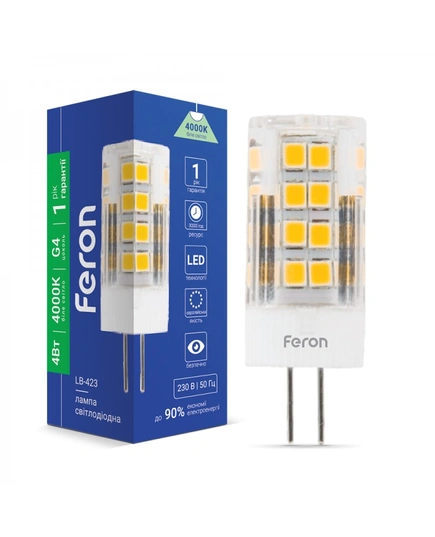 Светодиодная лампа Feron LB-423 4Вт G4 4000K 25775