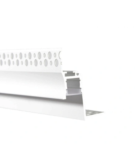 LED профіль врізний, ефект "тіньового шва" з розсіювачем PC, 3м KLOODI KLP4062TR 3