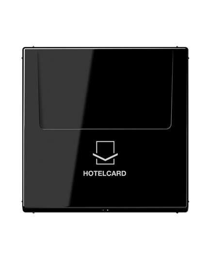 Накладка вимикача карткового JUNG LS590 CARD SW чорний