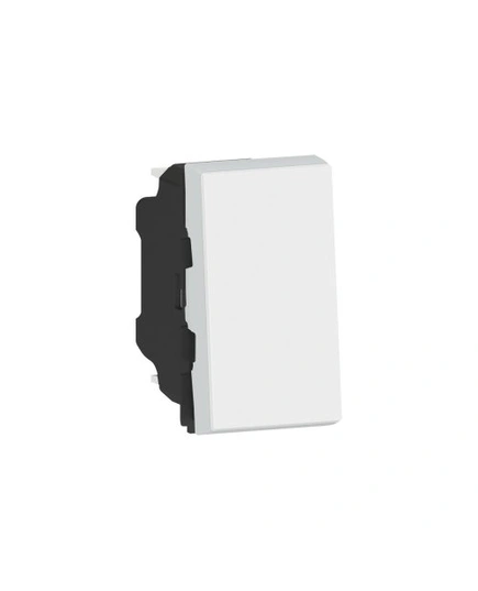 Вимикач кнопковий 1 модуль 6А 250В антибактеріальний MOSAIC NEW 078714L колір білий
