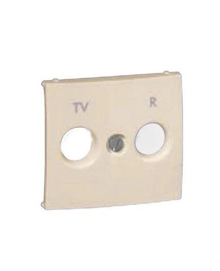 Лицьова панель для розетки TV-R Legrand Valena 774342, колір слонова кістка