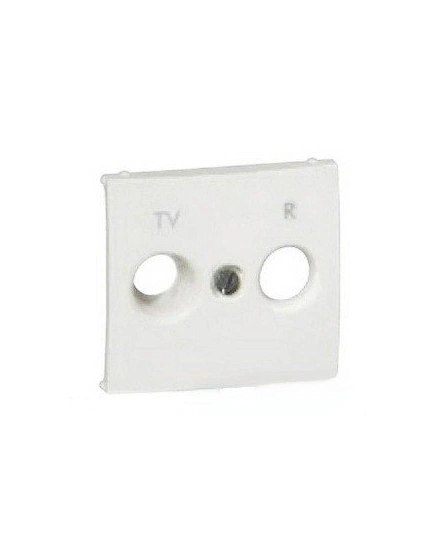 Лицьова панель для розетки TV-R Legrand Valena 774442, колір білий