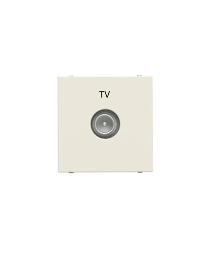 Розетка TV индивидуальная, 2 мод. N2250.7 BL , Zenit цвет белый