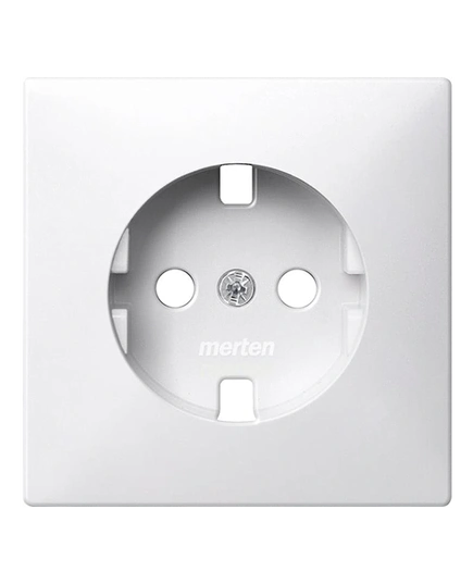 Панель електричної розетки Merten SD MTN2331-4019 полярно-білий