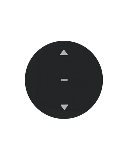 Кнопка для жалюзійного сенсорного вимикача, чорний (глянсовий), R.1, R.3, 85241131