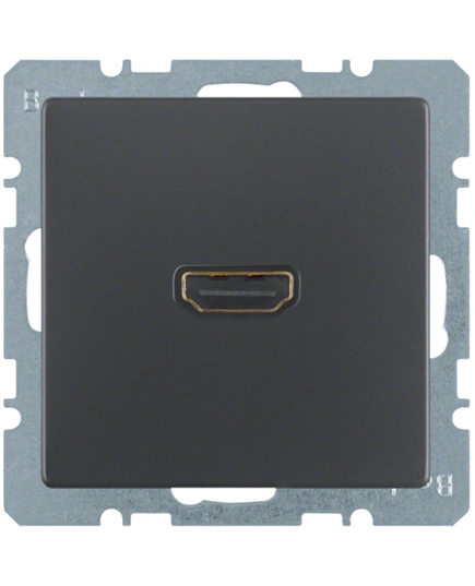 HDMI-розетка, антрацит, Q.1/Q.3/Q7 3315426086