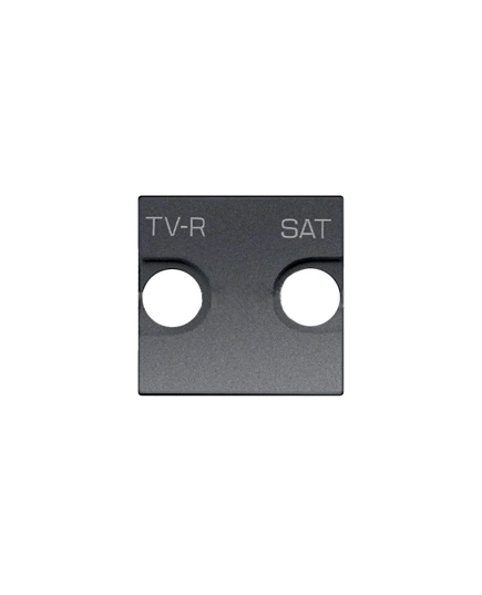 Панель розетки TV-R/SAT Zenit антрацит