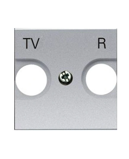 Панель розетки TV-R Zenit срібний
