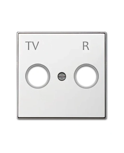 Панель телевизионной розетки TV/R, Sky Niessen (цвет белый)
