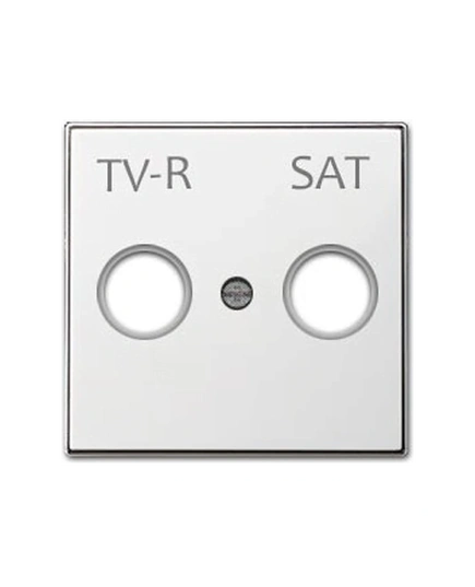 Панель розетки телевізійної TV-R/SAT, Sky Niessen, колір білий