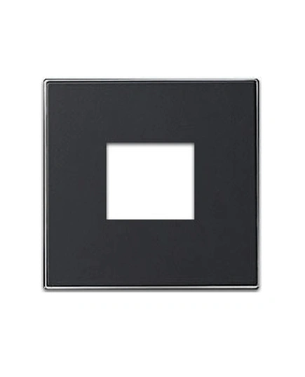 Лицьова панель USB-розетки Sky, Niessen, колір чорний бархат
