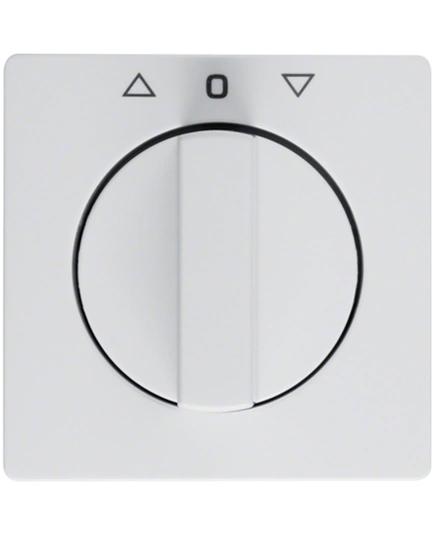 Накладка поворотного вимикача для жалюзі, полярна білизна, «Q.1»/«Q.3»/«Q7» 10806089