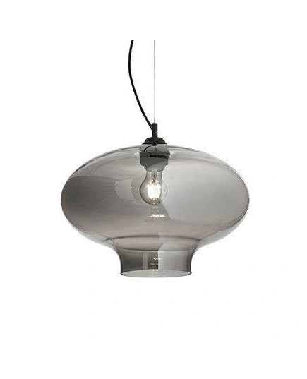 Підвісний світильник Ideal Lux 120904 Bistro Round Smoked Glass