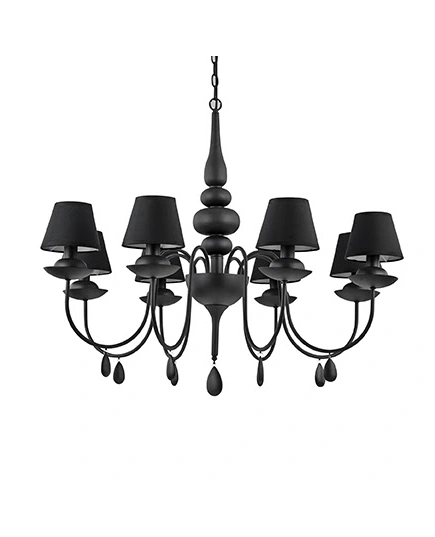 Люстра Ideal Lux BLANCHE NERO 111896