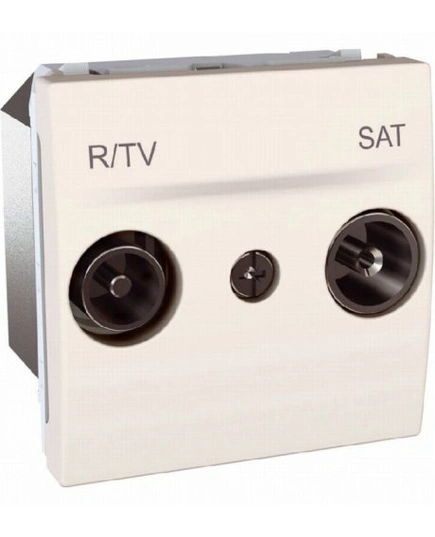 Розетка телевизионная одиночная ТV-R-SAT 2-м. Unica слоновая кость MGU3.454.25