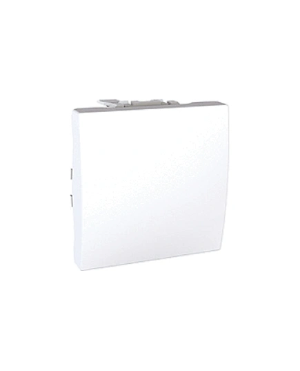 Вимикач 1-кл, 2-м. Unica білий MGU3.201.18