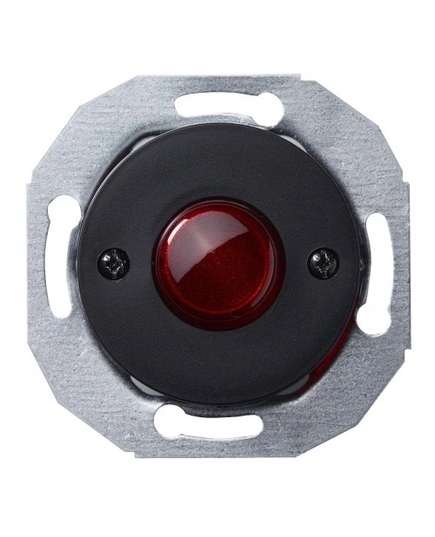 Кнопочный выключатель RENOVA чёрный 1А, WDE011248