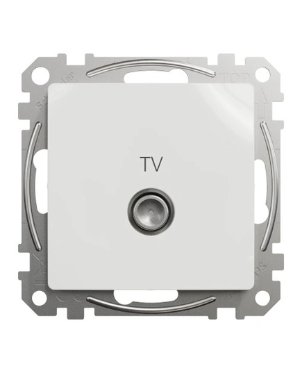 Розетка TV кінцева 4дб SE Sedna Design SDD111471 білий