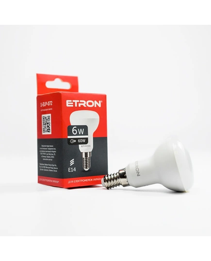 LED лампа ETRON Light 1-ELP-072 R50 6W 4200K 220V E14