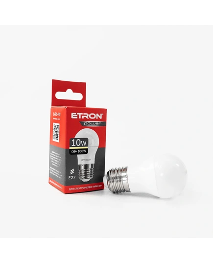 LED лампа ETRON Power Light 1-EPL-841 G45 10W 3000K 220V E27