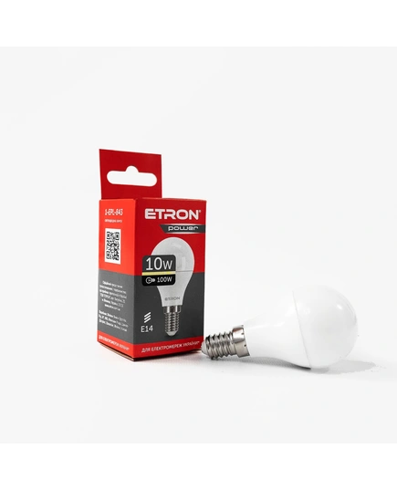 LED лампа ETRON Power Light 1-EPL-843 G45 10W 3000K 220V E14
