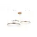 Люстра Azzardo AGNES PENDANT 38+58+78 AZ5026