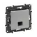 Розетка комп'ютерна RJ45 CAT5e UTP Legrand NILOE STEP 863359 колір алюміній