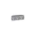 Розетка 3х2к+С Н.В. 45гр. MOSAIC 79283 цвет алюминий
