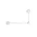 Настенный светильник Nowodvorski 10637 Orbit GX53 2x8W IP20 Wh