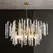 Люстри ARILD 84857539 Діаметр: 80см Колір корпусу: Золотий