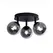 Стельовий світильник Searchlight CROSBY 96913-3BK