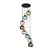 Люстра Searchlight MARDI GRAS 94008-8BK