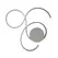 Бра TWIST Ondaluce PL.TWIST/SILVER-PC