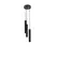 Люстра (світильник підвісний) Chime СD50-320-3 Black Atmolight
