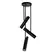Світильник стельовий (спот) Tukan GU10 СDL250(840)-3 Black Atmolight