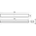 Стельовий світильник Osmont MATAR MAT71030, LED 9W, 60х6 см