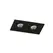 Точечный светильник Azzardo Caro 2 Square SN-6812S-BK (AZ2437)
