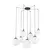 Підвісний світильник TK-Lighting ESME WHITE 7 4794