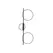 Люстра Nowodvorski 10816 Circolo LED M 3x33W 3000K 1100Lm IP20 Bl