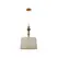 Люстра Italux PND-84678A-AB Moren E27 1x60W IP20 Bronze