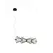 Підвісний світильник Italux PND-63849-4-BK Sanke Led 4x15W 3000K 600Lm IP20 Bk