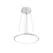 Підвісний світильник Italux PND-72836-300R-24W-WH Alata Led 1x24W 2800K/4000K/6000K 2900Lm IP20