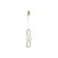 Підвісний світильник Italux PND-98374-28W-GD Eris Led 1x28W 3000K 3748Lm IP20 Gold