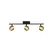 Спот Italux SPL-45379-3R-BK-GD Lafin GU10 3x10W IP20 Gold