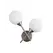 Бра Italux WL-55342-2-SN Evora G9 2x5W IP20 Nickel