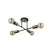 Люстра Italux PND-4052-4-BL-HBR Formio E27 4x40W IP20