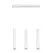 Подвесной светильник Nowodvorski 6481 Eye GU10 3x10W IP20 Wh