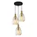 Люстра Italux PND-27812-3A-BRO-AMB Zulo E27 1x40W IP20