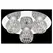 Стельова люстра ZumaLine AURELIA LED C0404-03B-B5AC