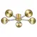 Стельова люстра MIDA ZumaLine C0583-05C-2GHF